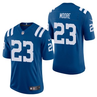 Men's Indianapolis Colts Kenny Moore Royal Vapor Limited Jersey