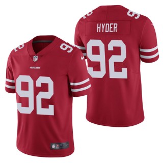 Men's San Francisco 49ers Kerry Hyder Scarlet Vapor Untouchable Limited Jersey