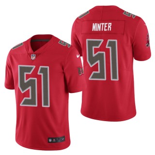 Men's Tampa Bay Buccaneers Kevin Minter Red Color Rush Limited Jersey