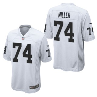 Men's Las Vegas Raiders Kolton Miller White Game Jersey