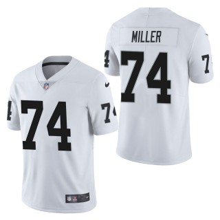Men's Las Vegas Raiders Kolton Miller White Vapor Untouchable Limited Jersey