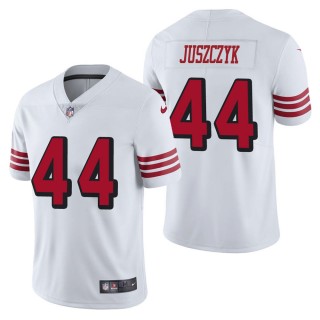 Men's San Francisco 49ers Kyle Juszczyk White Color Rush Limited Jersey
