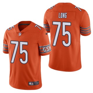 Men's Chicago Bears Kyle Long Orange Vapor Untouchable Limited Jersey