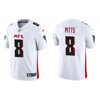 Men's Atlanta Falcons Kyle Pitts White Vapor Limited Jersey