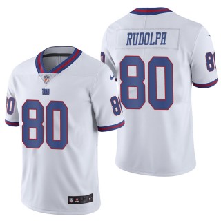 Men's New York Giants Kyle Rudolph White Color Rush Limited Jersey