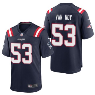 Men's New England Patriots Kyle Van Noy Navy Game Jersey