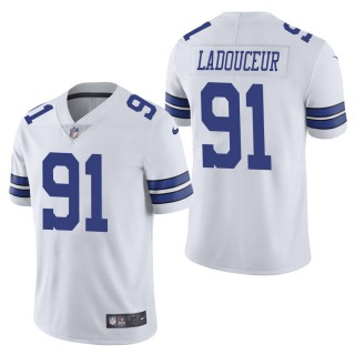 Men's Dallas Cowboys L.P. Ladouceur White Vapor Untouchable Limited Jersey