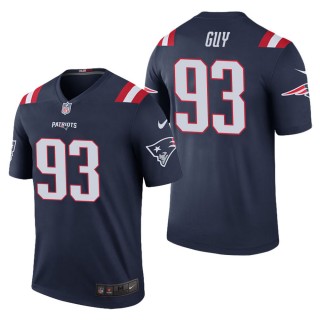 Men's New England Patriots Lawrence Guy Navy Color Rush Legend Jersey