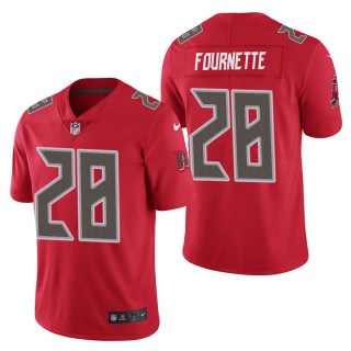 Men's Tampa Bay Buccaneers Leonard Fournette Red Color Rush Limited Jersey