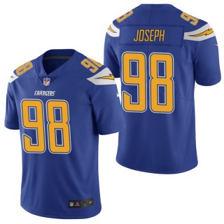 Men's Los Angeles Chargers Linval Joseph Royal Color Rush Limited Jersey