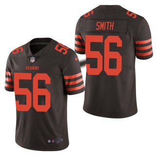 Men's Cleveland Browns Malcolm Smith Brown Color Rush Limited Jersey