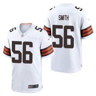 Men's Cleveland Browns Malcolm Smith White Game Jersey