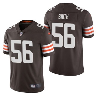 Men's Cleveland Browns Malcolm Smith Brown Vapor Limited Jersey