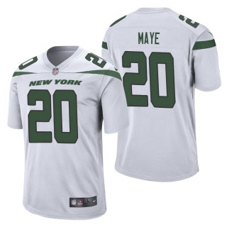 Men's New York Jets Marcus Maye White Game Jersey