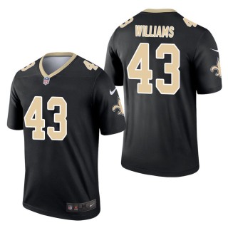 Men's New Orleans Saints Marcus Williams Black Legend Jersey