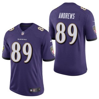 Men's Baltimore Ravens Mark Andrews Purple Vapor Untouchable Limited Jersey