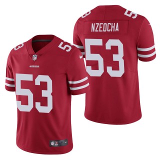 Men's San Francisco 49ers Mark Nzeocha Scarlet Vapor Untouchable Limited Jersey