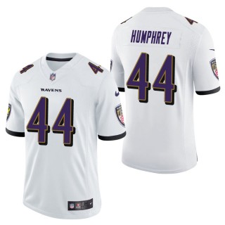 Men's Baltimore Ravens Marlon Humphrey White Vapor Untouchable Limited Jersey