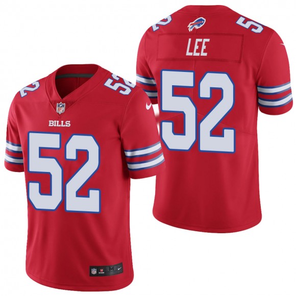 Men's Buffalo Bills Marquel Lee Red Color Rush Limited Jersey