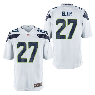 Men's Seattle Seahawks Marquise Blair White Game Jersey