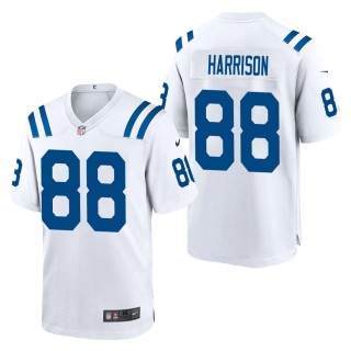 Men's Indianapolis Colts Marvin Harrison White Game Jersey
