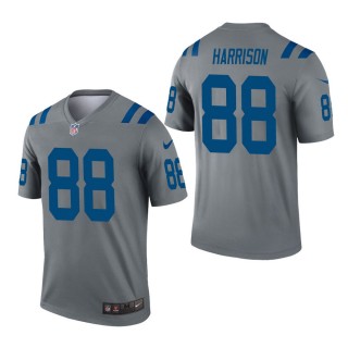 Men's Indianapolis Colts Marvin Harrison Gray Inverted Legend Jersey
