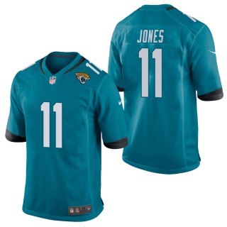 Men's Jacksonville Jaguars Marvin Jones Teal Game Jersey