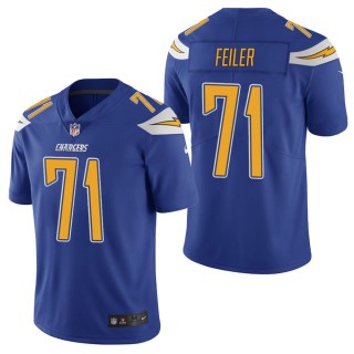 Men's Los Angeles Chargers Matt Feiler Royal Color Rush Limited Jersey