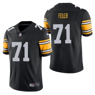 Men's Pittsburgh Steelers Matt Feiler Black Alternate Vapor Limited Jersey