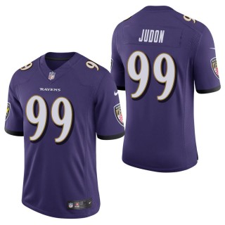 Men's Baltimore Ravens Matt Judon Purple Vapor Untouchable Limited Jersey