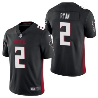 Men's Atlanta Falcons Matt Ryan Black Vapor Limited Jersey