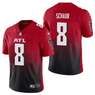 Men's Atlanta Falcons Matt Schaub Red 2nd Alternate Vapor Limited Jersey