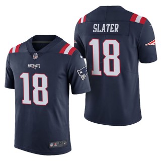 Men's New England Patriots Matthew Slater Navy Color Rush Limited Jersey