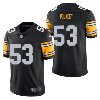 Men's Pittsburgh Steelers Maurkice Pouncey Black Alternate Vapor Limited Jersey