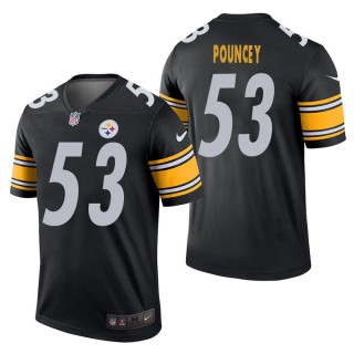 Men's Pittsburgh Steelers Maurkice Pouncey Black Legend Jersey
