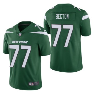 Men's New York Jets Mekhi Becton Green Vapor Untouchable Limited Jersey