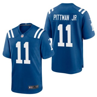 Men's Indianapolis Colts Michael Pittman Jr. Royal Game Jersey
