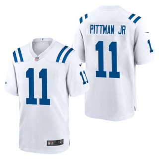 Men's Indianapolis Colts Michael Pittman Jr. White Game Jersey