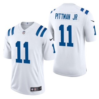 Men's Indianapolis Colts Michael Pittman Jr. White Vapor Limited Jersey