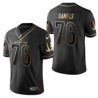 Men's Cincinnati Bengals Mike Daniels Black Golden Edition Jersey