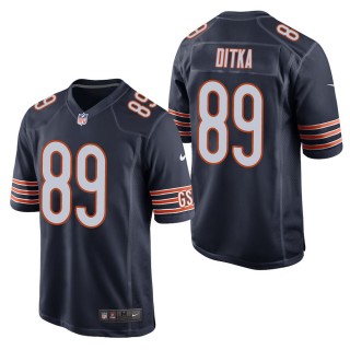 Men's Chicago Bears Mike Ditka Navy Game Jersey