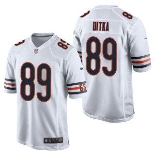 Men's Chicago Bears Mike Ditka White Game Jersey