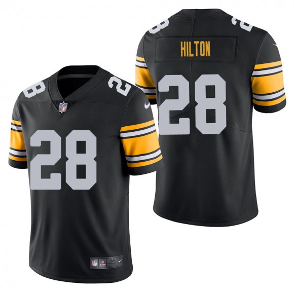Men's Pittsburgh Steelers Mike Hilton Black Alternate Vapor Limited Jersey