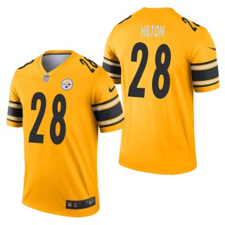 Men's Pittsburgh Steelers Mike Hilton Gold Inverted Legend Jersey