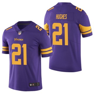 Men's Minnesota Vikings Mike Hughes Purple Color Rush Limited Jersey