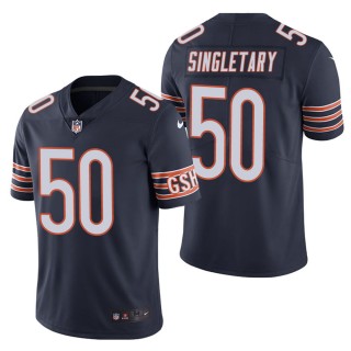 Men's Chicago Bears Mike Singletary Navy Color Rush Limited Jersey