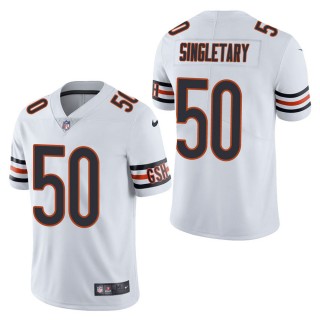 Men's Chicago Bears Mike Singletary White Vapor Untouchable Limited Jersey