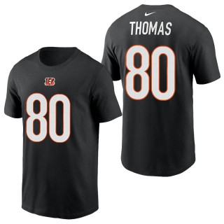 Men's Cincinnati Bengals Mike Thomas Black 2021 Name & Number T-Shirt