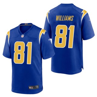 Men's Los Angeles Chargers Mike Williams Royal 2nd Alternate Game Jersey