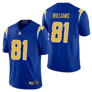 Men's Los Angeles Chargers Mike Williams Royal 2nd Alternate Vapor Limited Jersey